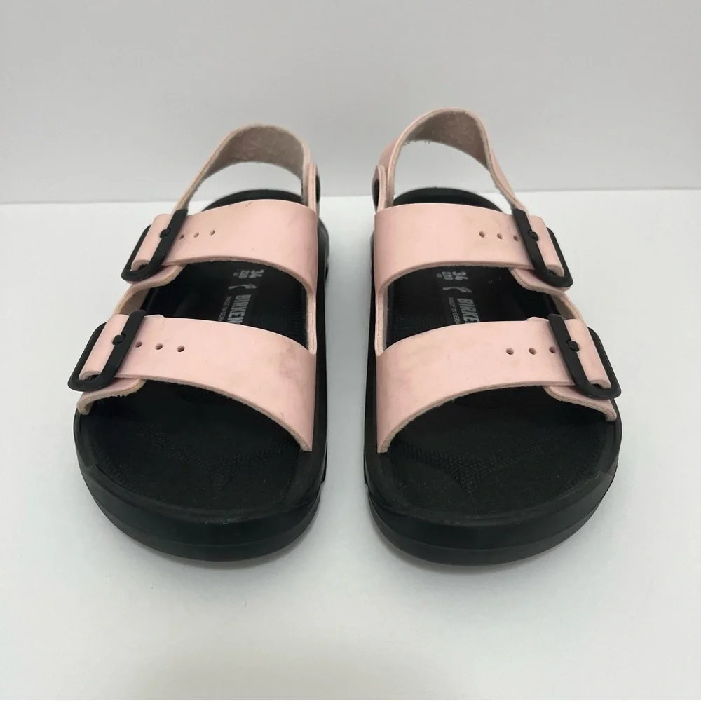 Birkenstock Big Kids Mogami Birko-Flor Stay-Put Closure Sandals 34/3-3.5